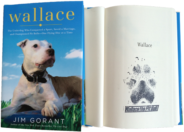 Wallace the Pit Bull Pawtographed Book